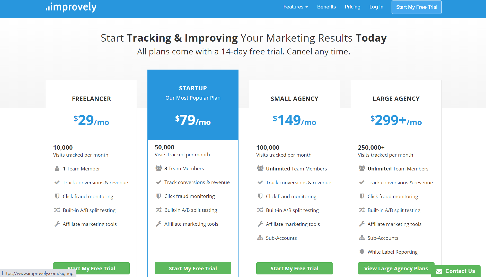 improvely-pricing